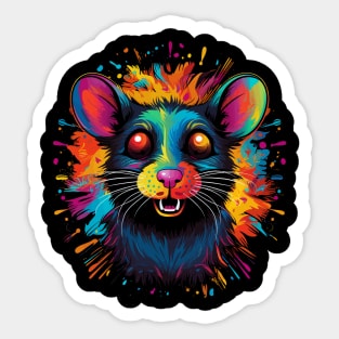 Rat Happiness Sticker